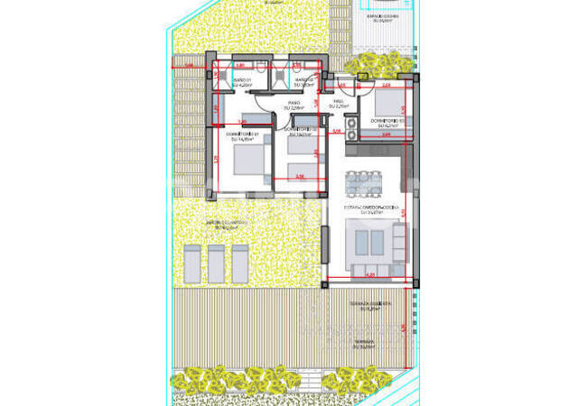 3-bedroom Houses in a Tranquil Area in Polop Alicante 22