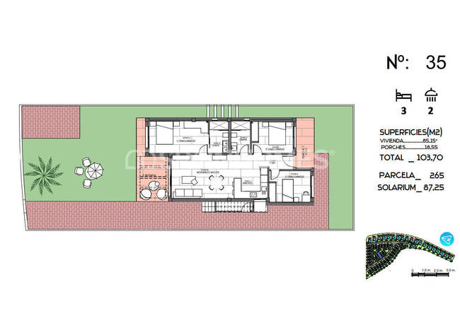 Villa's Dichtbij De Voorzieningen In Algorfa Alicante 75