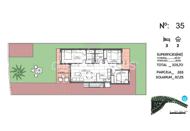 Detached Villas Near the Amenities in Algorfa Alicante 75