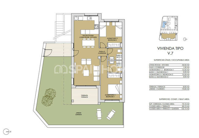Lägenhet I Ett Komplex Med Pool I Torre De La Horadada 25