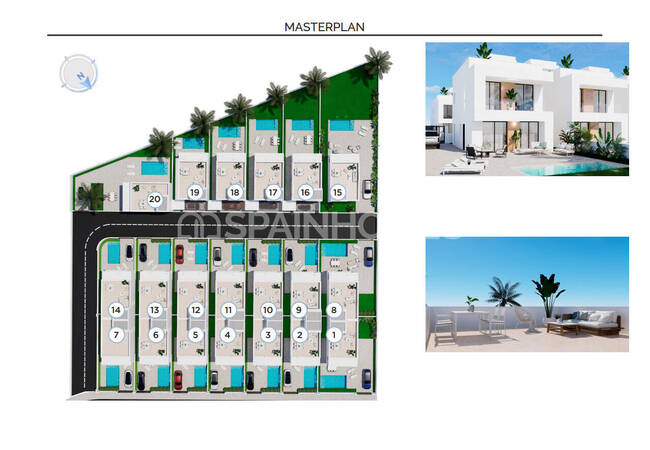 Stilvolle Häuser Mit Pools In Strandnähe In La Zenia Orihuela 28