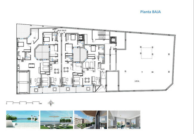 Guardamar Del Segura'da Plaja Yakın Şık Tasarımlı Daireler 19
