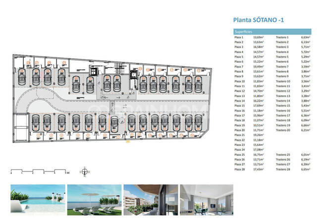 Guardamar Del Segura'da Plaja Yakın Şık Tasarımlı Daireler 25