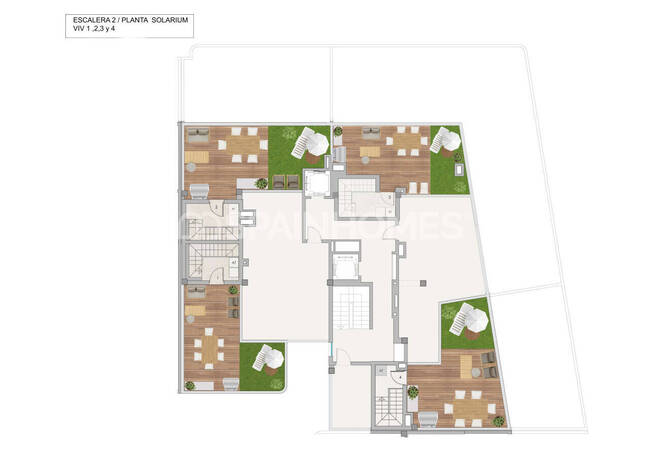 2 and 3-bedroom Real Estate in a Complex in Santa Pola Alicante 17