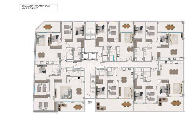 2 and 3-bedroom Real Estate in a Complex in Santa Pola Alicante 6