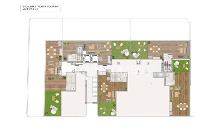 2 and 3-bedroom Real Estate in a Complex in Santa Pola Alicante 11