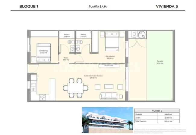 Elegant Apartments Near the Golf Courses in Finestrat 14