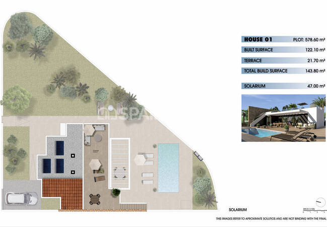 Stylish 3-bedroom Houses with Private Pool in Alicante Mutxamel 21