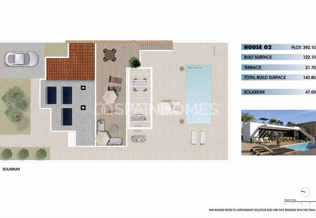 Stylish 3-bedroom Houses with Private Pool in Alicante Mutxamel 23