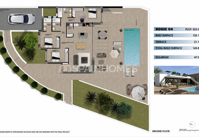 Stylish 3-bedroom Houses with Private Pool in Alicante Mutxamel 26