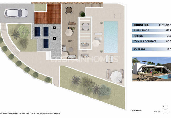 Stylish 3-bedroom Houses with Private Pool in Alicante Mutxamel 27