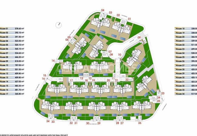 Stylish 3-bedroom Houses with Private Pool in Alicante Mutxamel 28