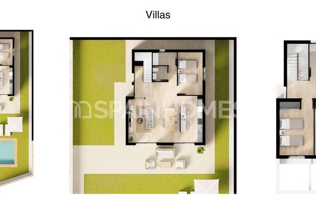Sea-view Villas in a Complex Near the Beach in Alicante Finestrat 22