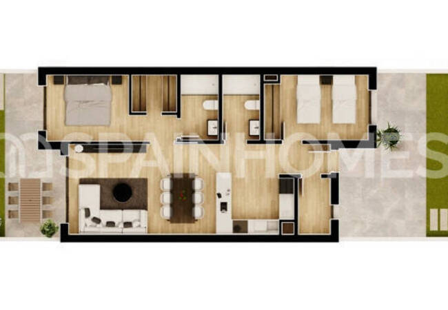 3-slaapkamer Appartementen In Een Golfcomplex In Monforte Del Cid 23
