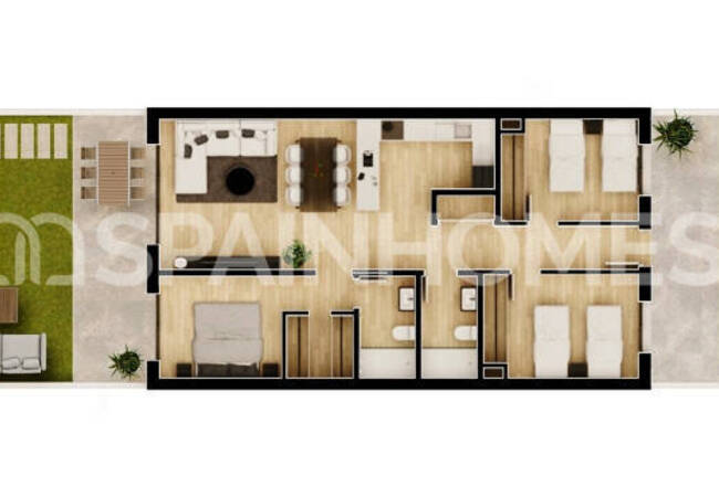 3-slaapkamer Appartementen In Een Golfcomplex In Monforte Del Cid 24