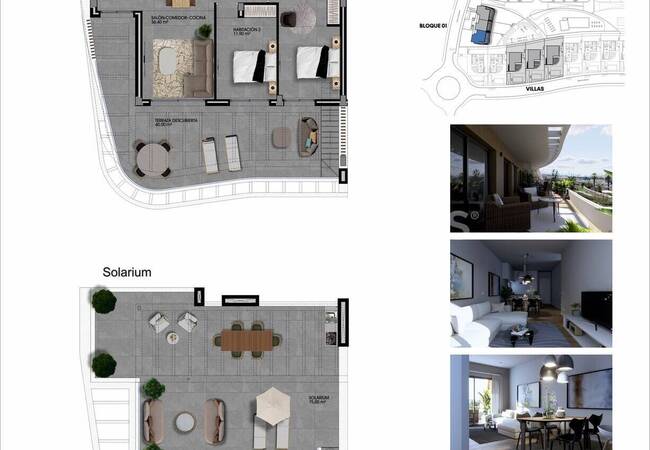 2 and 3-bedroom Golf Flats in a Complex with Pool in Finestrat 29