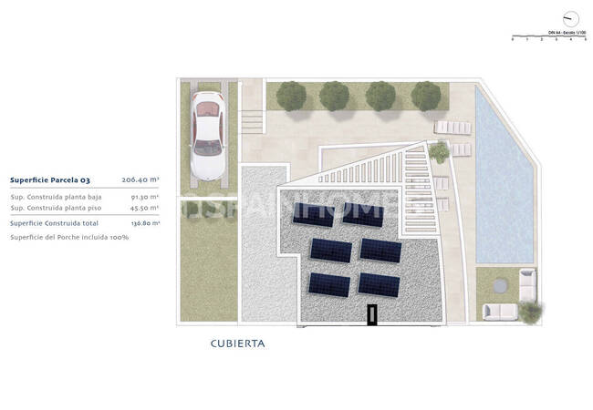 3-bedroom Houses with Swimming Pools in Dolores Alicante 41