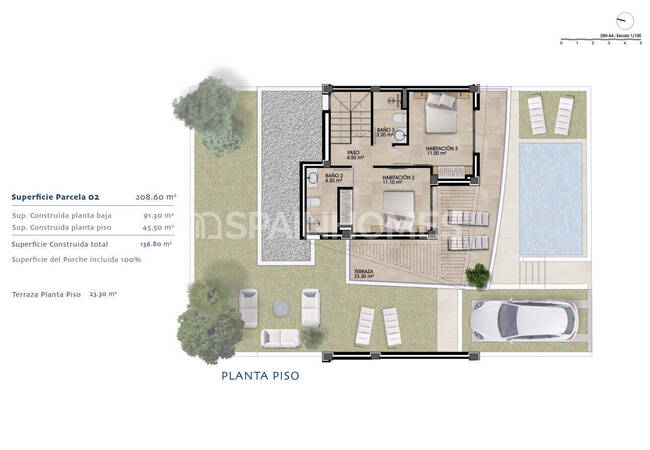 3-bedroom Houses with Swimming Pools in Dolores Alicante 42