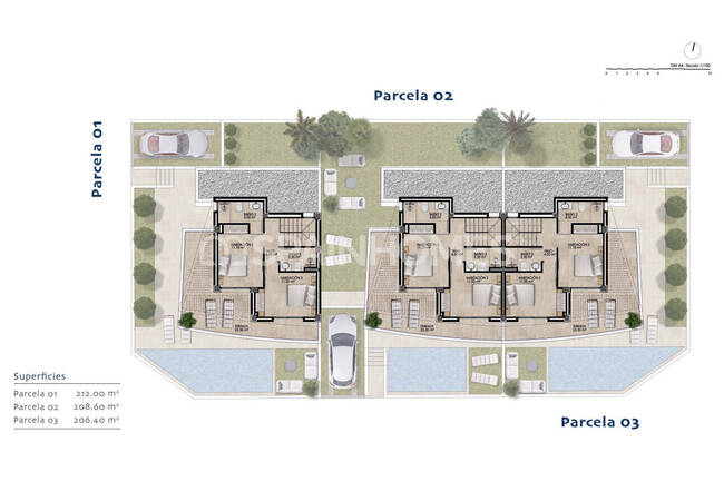 3-bedroom Houses with Swimming Pools in Dolores Alicante 35