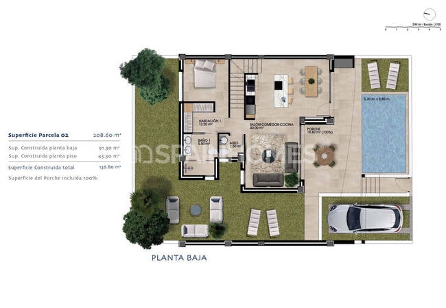 3-bedroom Houses with Swimming Pools in Dolores Alicante 39