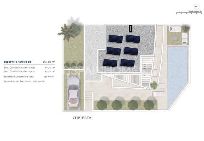 3-bedroom Houses with Swimming Pools in Dolores Alicante 38