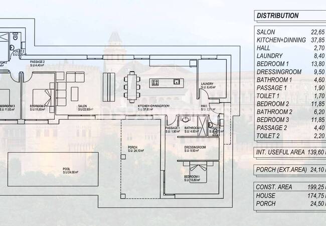 3-schlafzimmer-häuser Mit Pools In Aspe Alicante 33