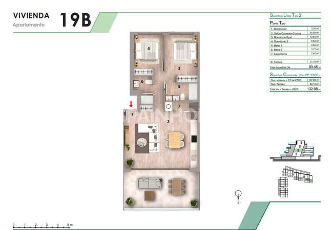 2-bedroom Flats in a Complex with Swimming Pool in Finestrat 23