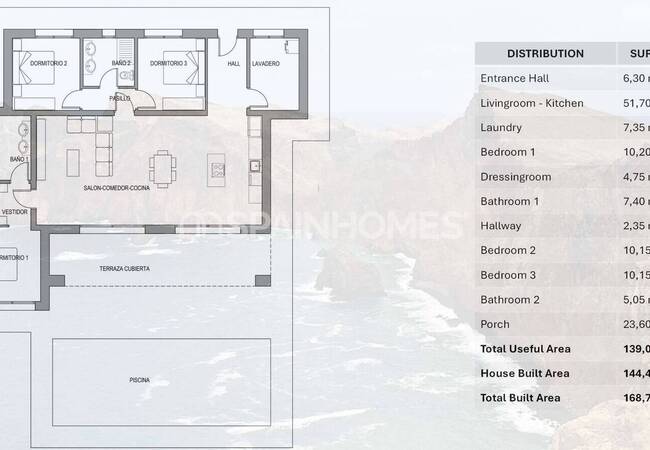 Elegant 3-bedroom Houses on Large Plots in Aspe Alicante 17