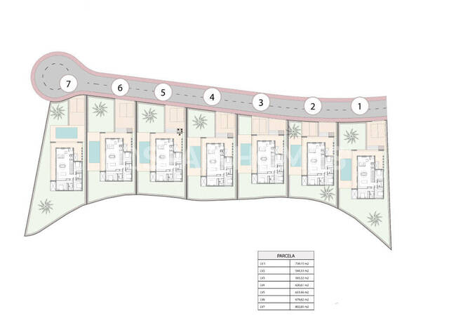 منازل فاخرة مع مسابح خاصة في فينسترات كوستا بلانكا 21