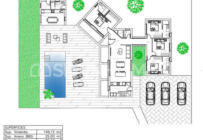 La Finca Golf Resort Algorfa Yakınında Satılık Lüks Villalar 23