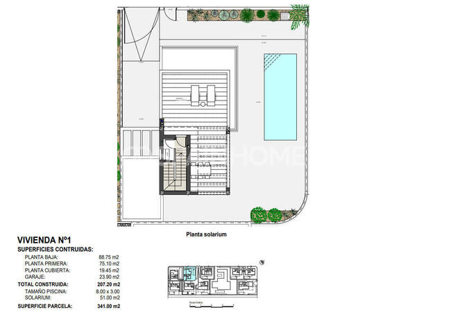 Custom House with Sea Views and Pool in Torre De La Horadada Alicante 8