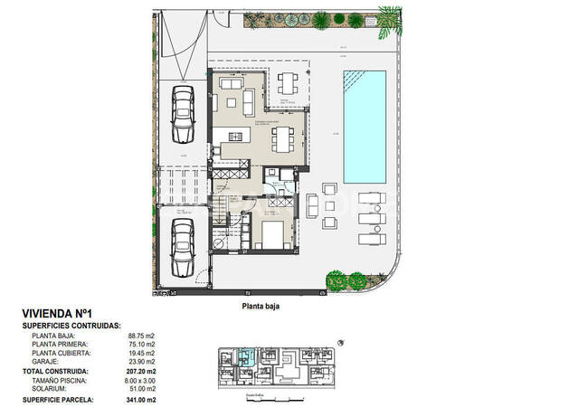 Custom House with Sea Views and Pool in Torre De La Horadada Alicante 6