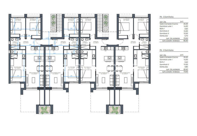 شقق أنيقة مع مسبح في سيوداد كيسادا روجاليس 21