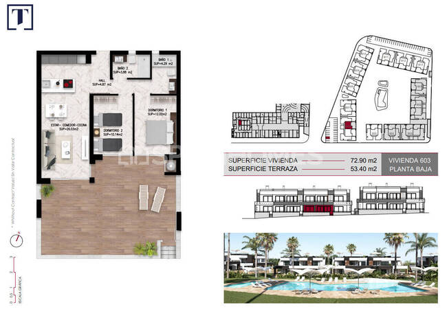 Stijlvolle 2-slaapkamerappartementen Met Terras In Ciudad Quesada 36