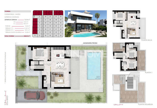 Moderne Häuser Mit Pool Und Dachterrasse In Ciudad Quesada 14