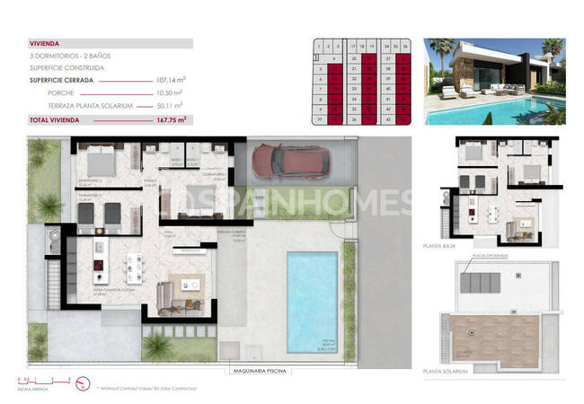 Modern Houses with Pool and Roof Terrace in Ciudad Quesada 13