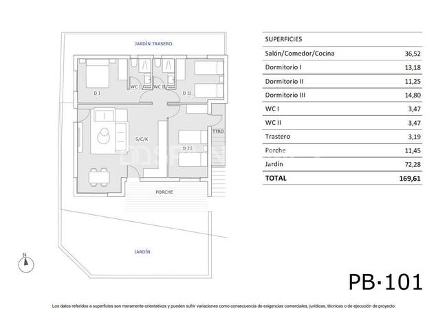 شقق أنيقة مع حديقة أو تراس في سان ميغيل 12