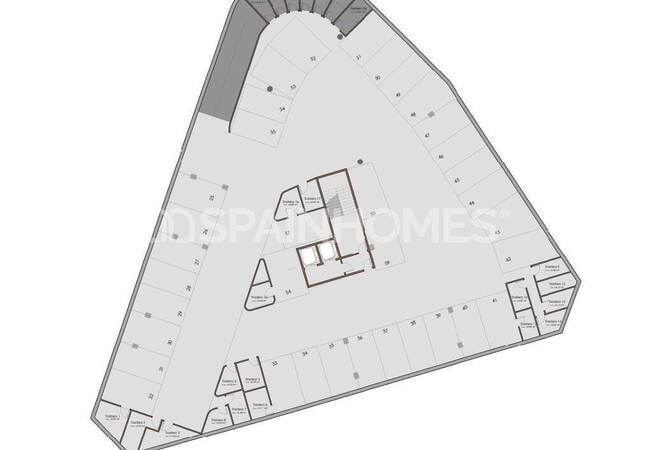 Квартиры с видом на море рядом с пляжем Ареналь-Боль в Кальпе 17