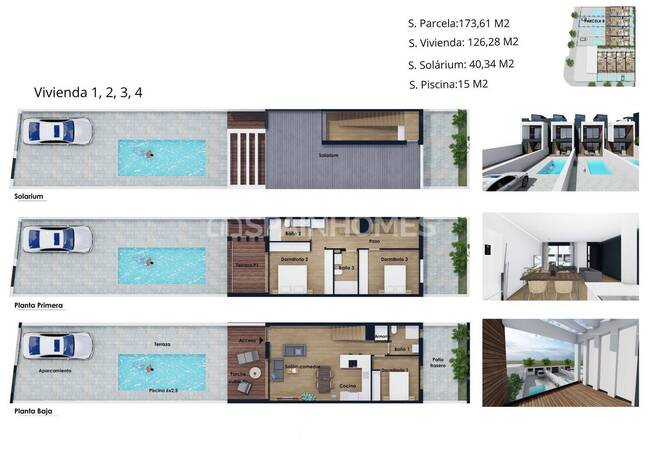 Hållbara Radhus Nära Kusten I Pilar De La Horadada 36