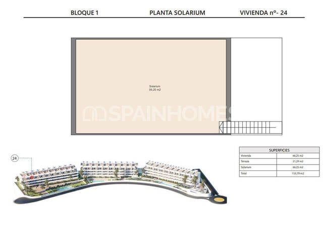 Finestrat, Costa Blanca'da Deniz Manzaralı Şık Daireler 35