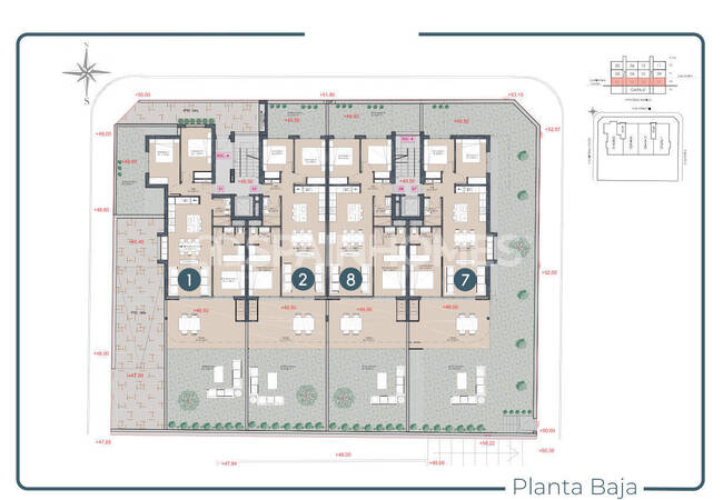 شقق واسعة مع مسبح على السطح في بنيوفار 15