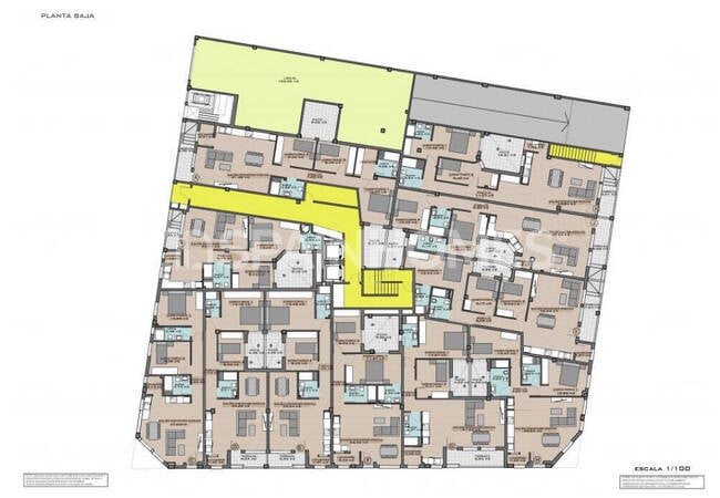 شقق معاصرة مع شرفات في الغورفا 9