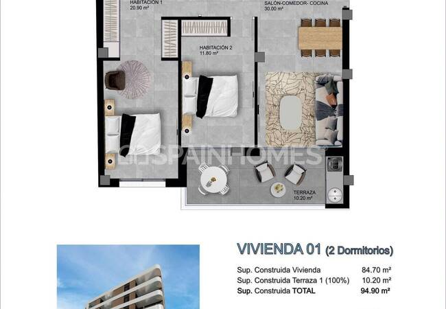 Stilvolle Wohnungen In Meeresnähe In Santa Pola Alicante 12