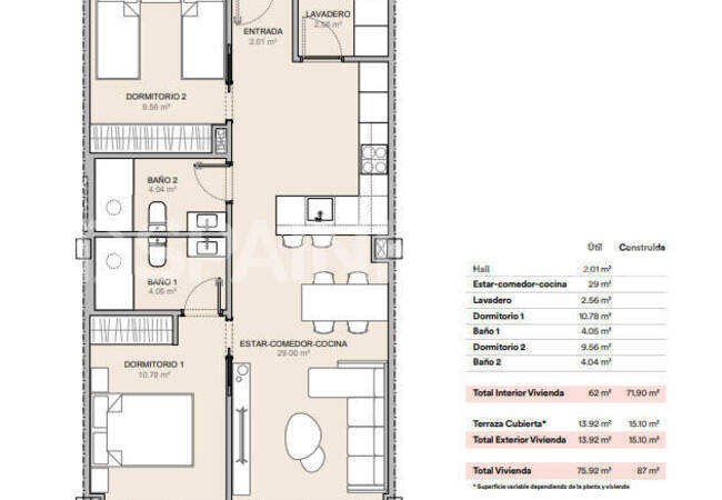 La Nucia Alicante'de Deniz ve Dağ Manzaralı Şık Daireler 23