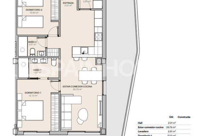 La Nucia Alicante'de Deniz ve Dağ Manzaralı Şık Daireler 25