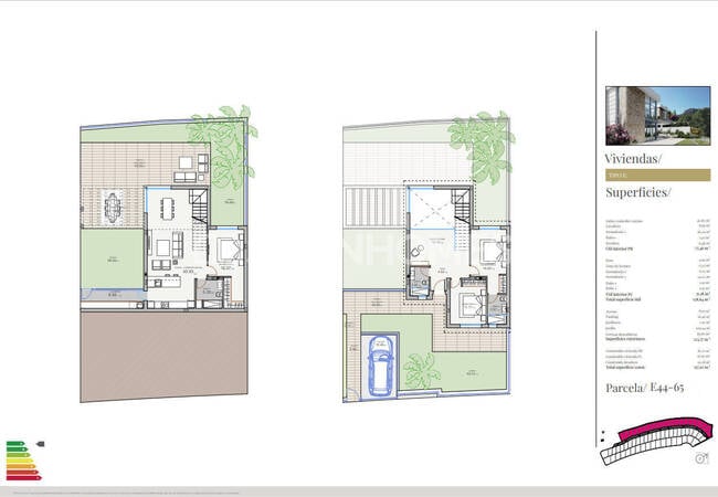 Элегантные дома с дополнительным бассейном на живописных холмах Полопа 17