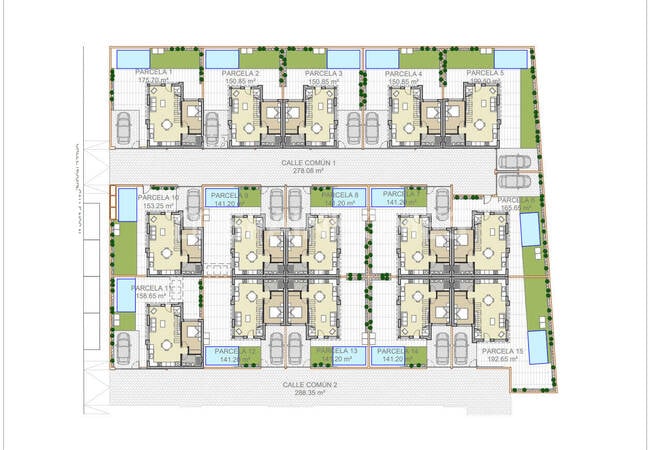 Casas De 3 Dormitorios Con Piscina Privada En Orihuela, Alicante 16