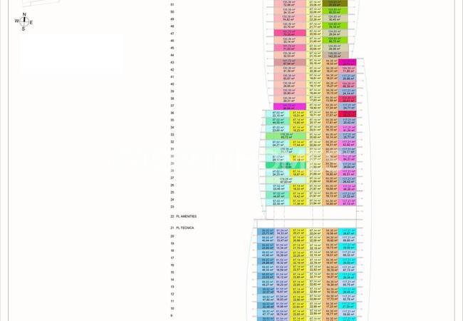 Квартиры у моря в самом высоком небоскребе Бенидорма 36