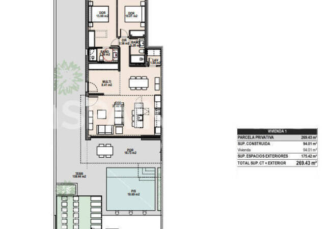 Exklusiva Lägenheter Med Privat Pool I Pilar De La Horadada 41