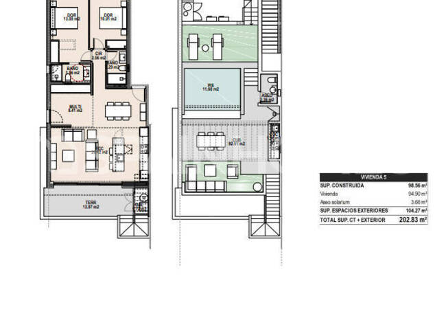 Exklusiva Lägenheter Med Privat Pool I Pilar De La Horadada 45